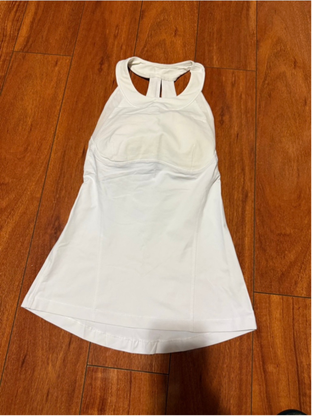 Women's Lululemon White Tank Top Size 4